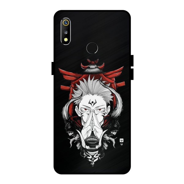 Demon King Sukuna Metal Back Case for Realme 3