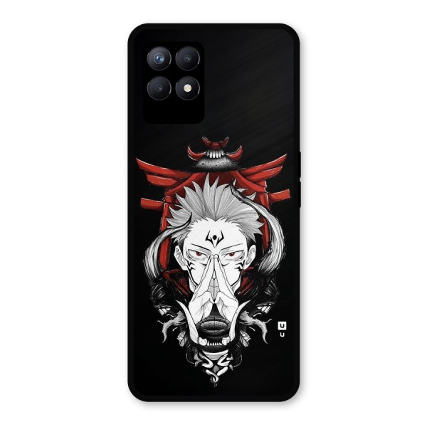 Demon King Sukuna Metal Back Case for Realme 8i