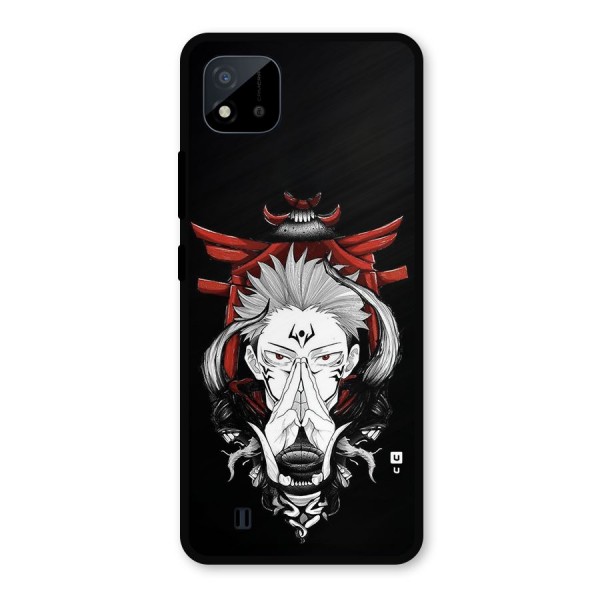 Demon King Sukuna Metal Back Case for Realme C11 2021