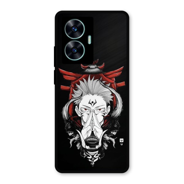 Demon King Sukuna Metal Back Case for Realme C55