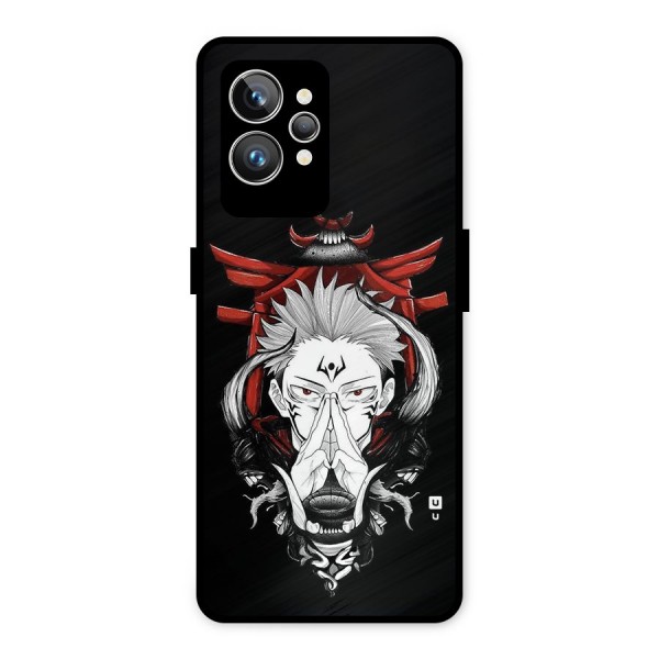 Demon King Sukuna Metal Back Case for Realme GT2 Pro