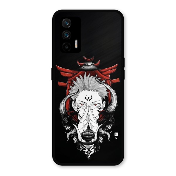 Demon King Sukuna Metal Back Case for Realme X7 Max