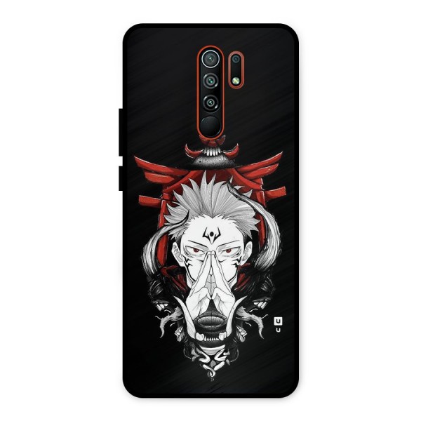 Demon King Sukuna Metal Back Case for Redmi 9 Prime