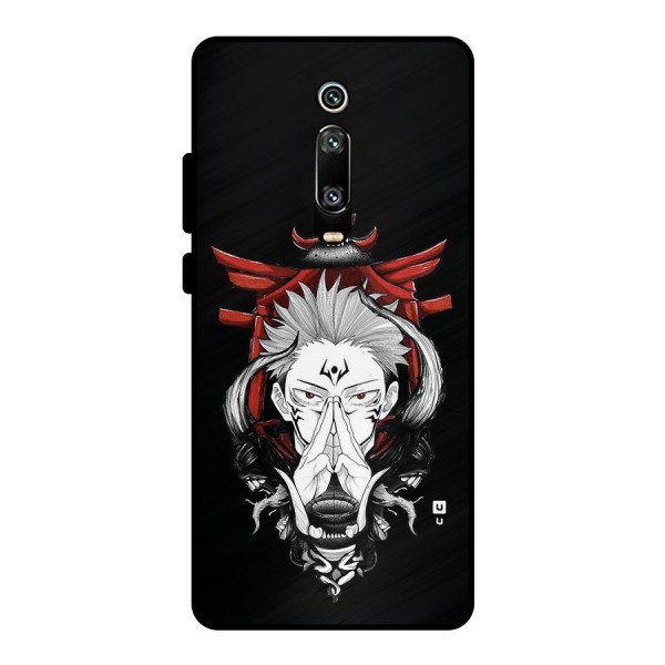 Demon King Sukuna Metal Back Case for Redmi K20