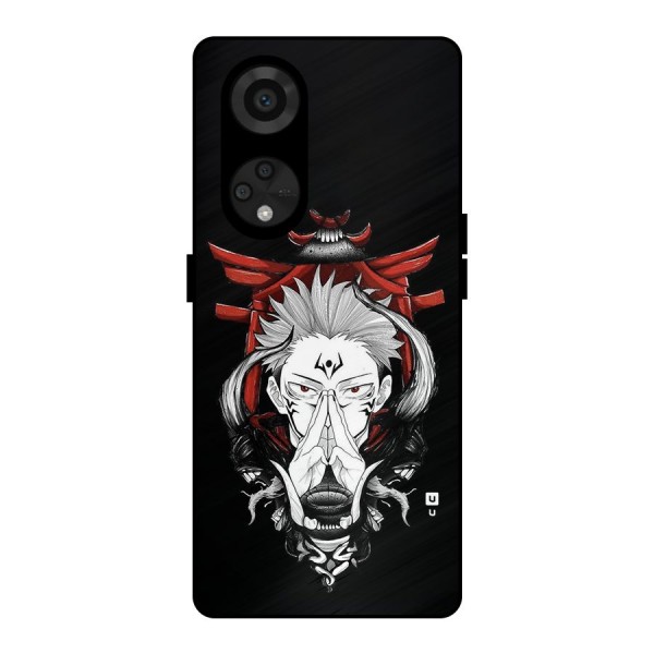 Demon King Sukuna Metal Back Case for Reno8 T 5G