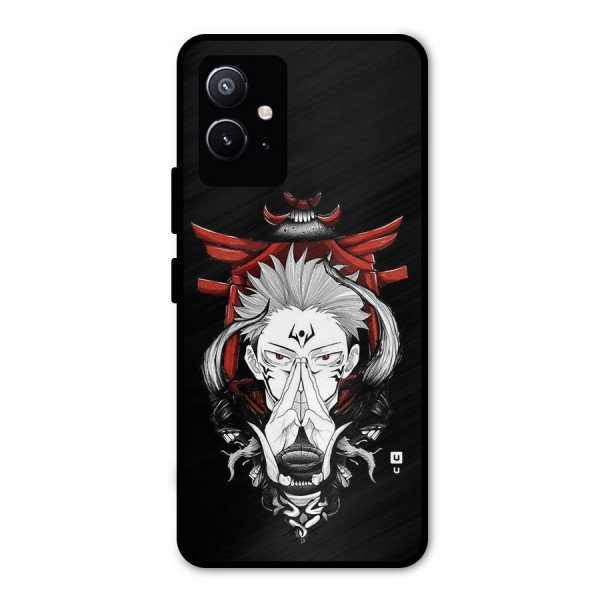 Demon King Sukuna Metal Back Case for Vivo T1 5G