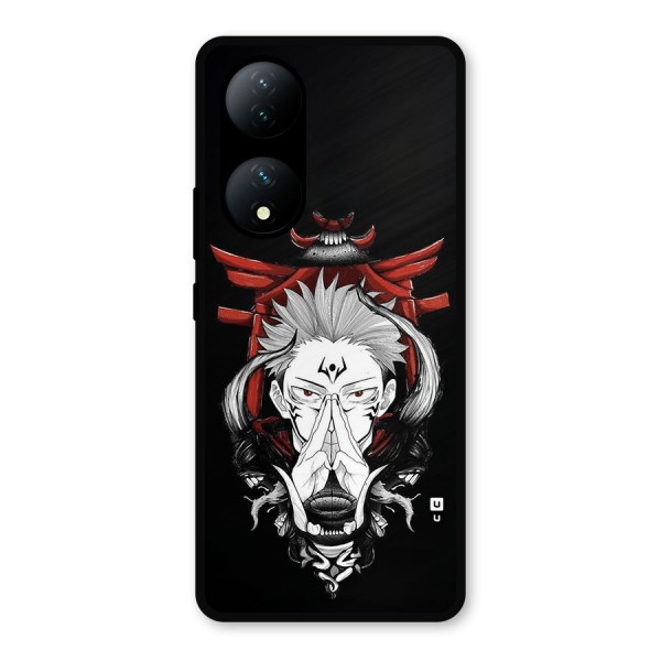 Demon King Sukuna Metal Back Case for Vivo T2