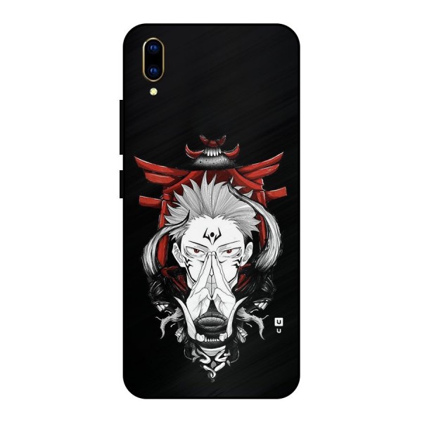 Demon King Sukuna Metal Back Case for Vivo V11 Pro