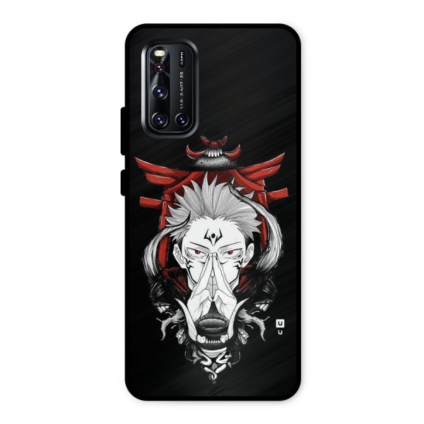 Demon King Sukuna Metal Back Case for Vivo V19