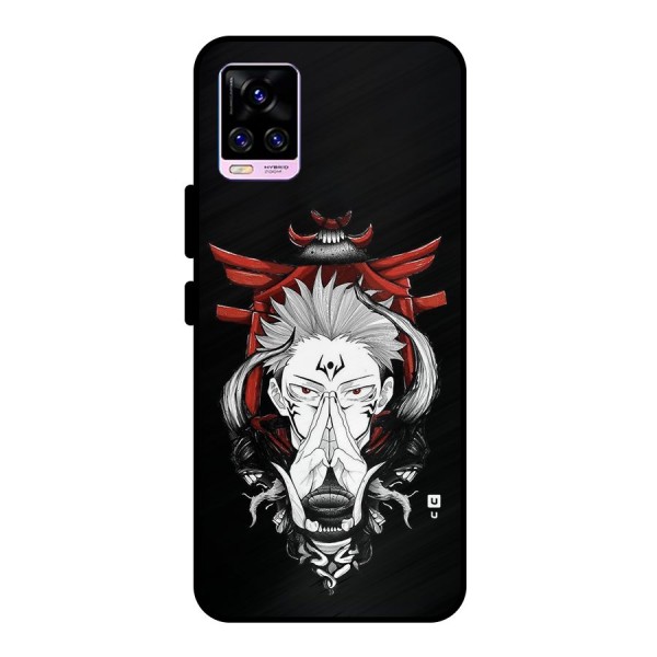 Demon King Sukuna Metal Back Case for Vivo V20 Pro