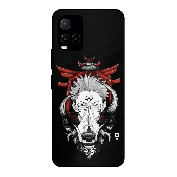 Demon King Sukuna Metal Back Case for Vivo Y21