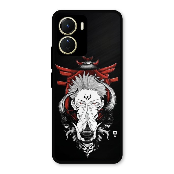 Demon King Sukuna Metal Back Case for Vivo Y56