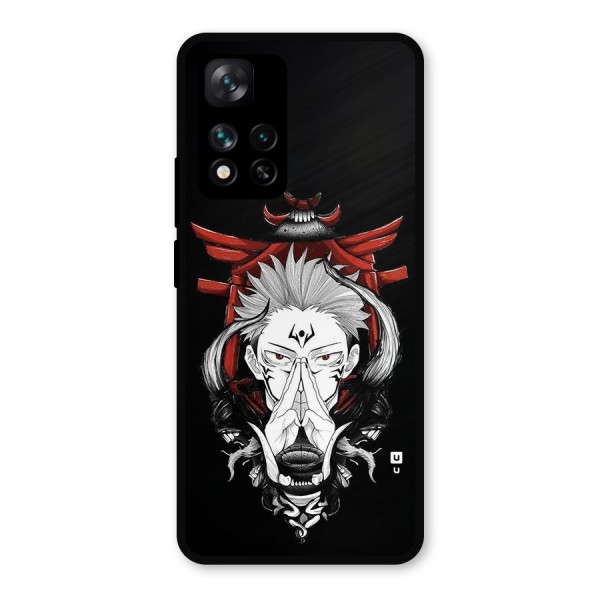 Demon King Sukuna Metal Back Case for Xiaomi 11i 5G