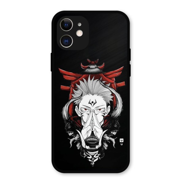 Demon King Sukuna Metal Back Case for iPhone 12