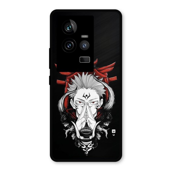 Demon King Sukuna Metal Back Case for iQOO 11 5G