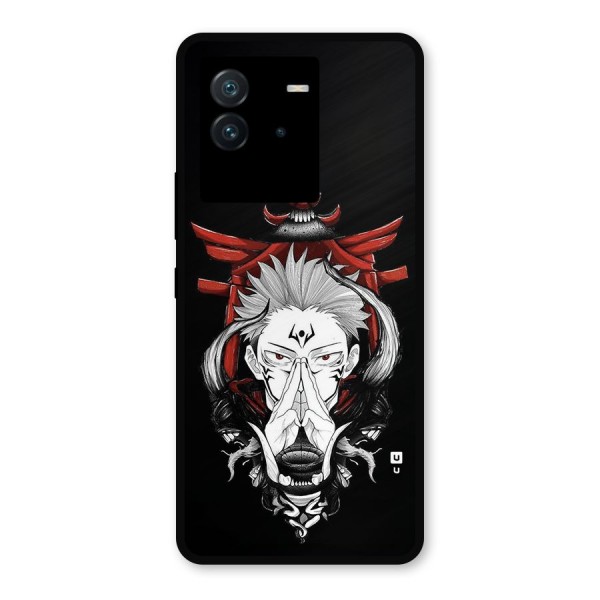 Demon King Sukuna Metal Back Case for iQOO Neo 6 5G