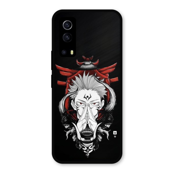 Demon King Sukuna Metal Back Case for iQOO Z3