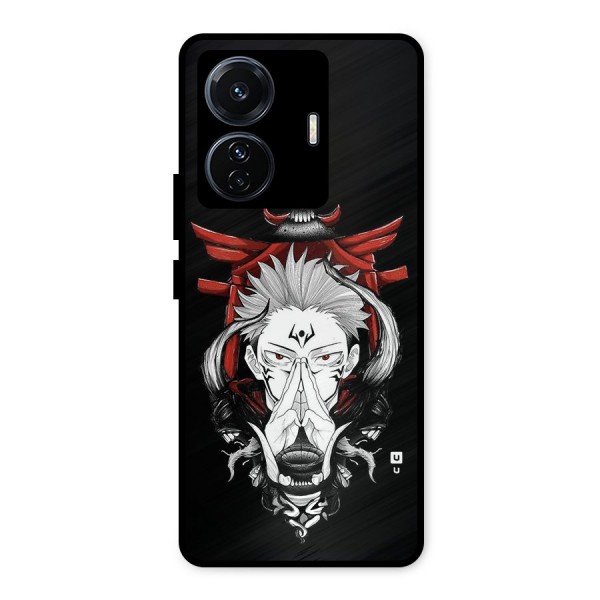 Demon King Sukuna Metal Back Case for iQOO Z6