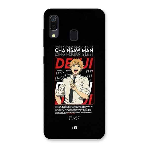 Denji Chainsaw Man Back Case for Galaxy A30