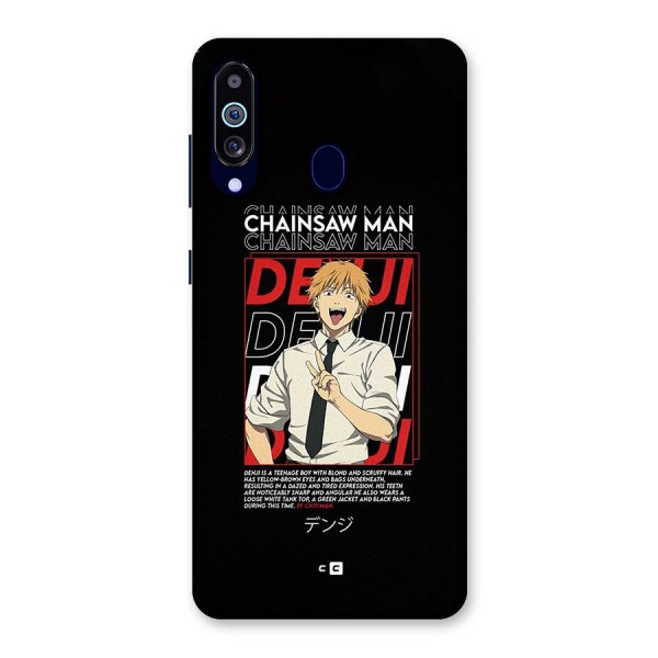 Denji Chainsaw Man Back Case for Galaxy A60