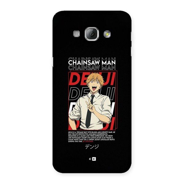 Denji Chainsaw Man Back Case for Galaxy A8