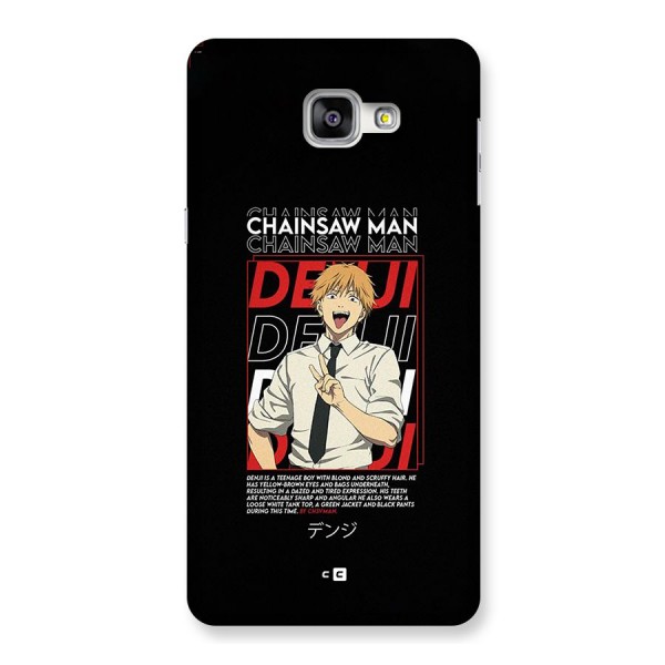 Denji Chainsaw Man Back Case for Galaxy A9