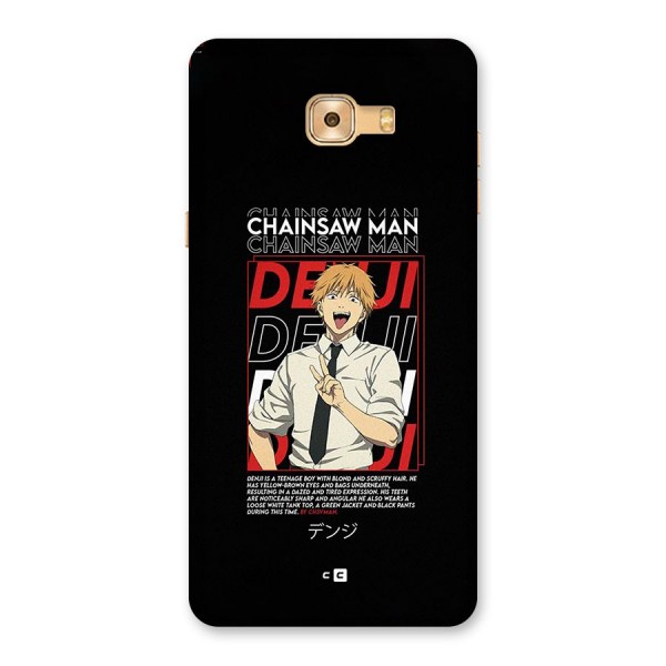 Denji Chainsaw Man Back Case for Galaxy C9 Pro