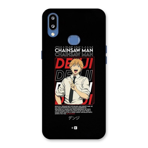 Denji Chainsaw Man Back Case for Galaxy M01s