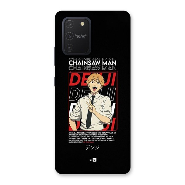 Denji Chainsaw Man Back Case for Galaxy S10 Lite