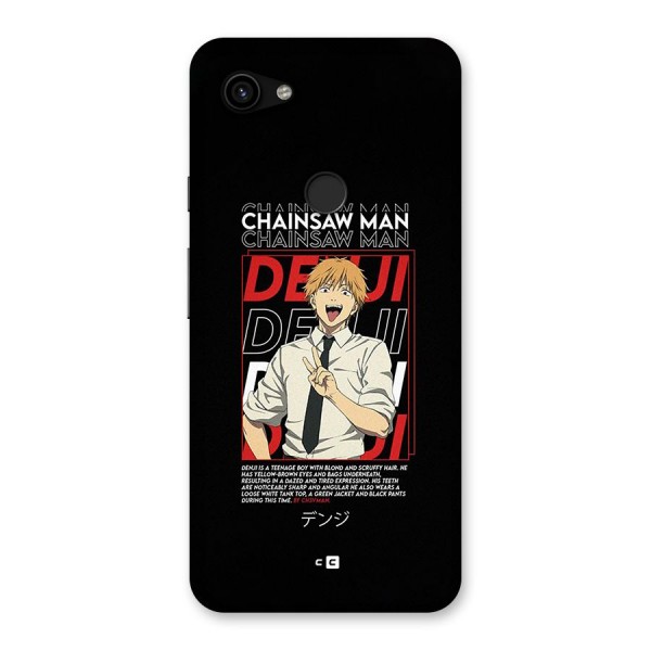 Denji Chainsaw Man Back Case for Google Pixel 3a XL