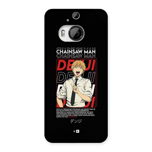 Denji Chainsaw Man Back Case for HTC One M9 Plus