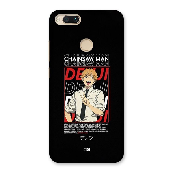 Denji Chainsaw Man Back Case for Mi A1