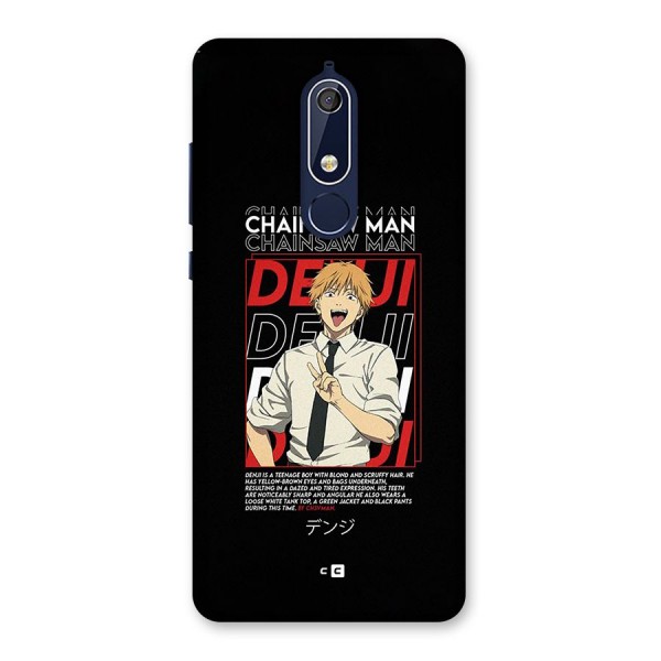 Denji Chainsaw Man Back Case for Nokia 5.1