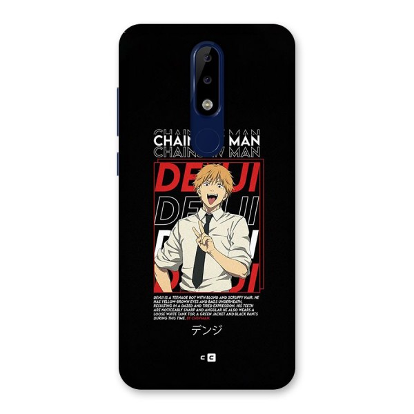 Denji Chainsaw Man Back Case for Nokia 5.1 Plus