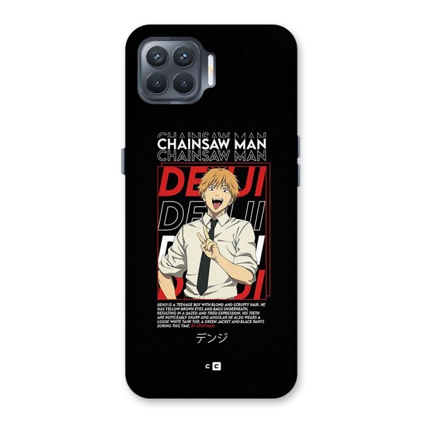 Denji Chainsaw Man Back Case for Oppo F17 Pro