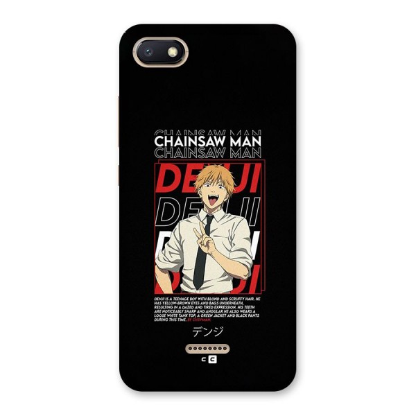 Denji Chainsaw Man Back Case for Redmi 6A