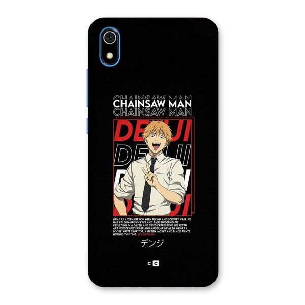 Denji Chainsaw Man Back Case for Redmi 7A