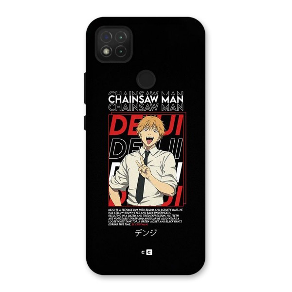 Denji Chainsaw Man Back Case for Redmi 9