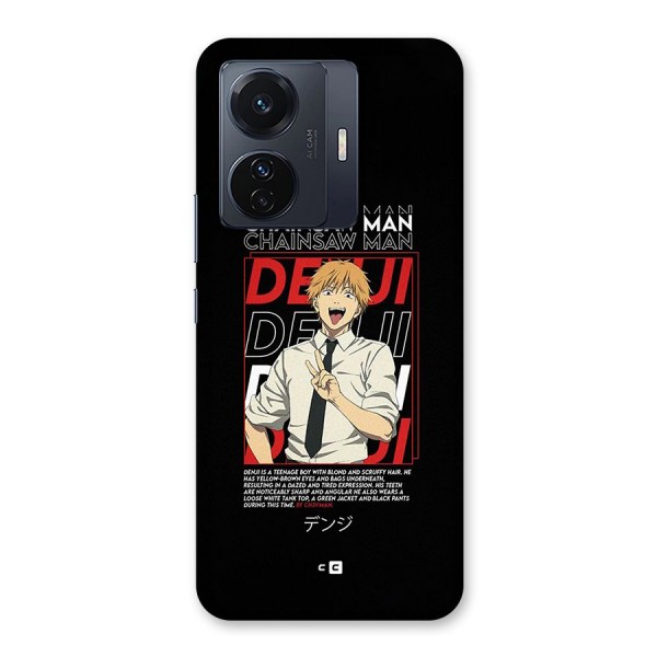 Denji Chainsaw Man Back Case for Vivo iQOO Z6 Pro