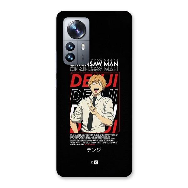 Denji Chainsaw Man Back Case for Xiaomi 12 Pro