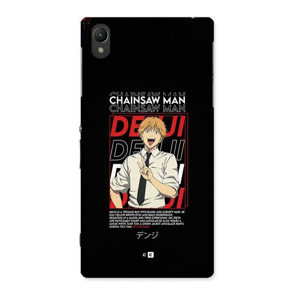 Denji Chainsaw Man Back Case for Xperia Z1