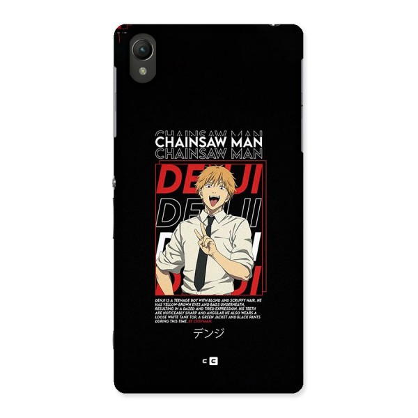 Denji Chainsaw Man Back Case for Xperia Z2