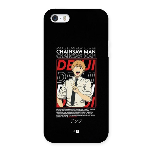 Denji Chainsaw Man Back Case for iPhone 5 5s