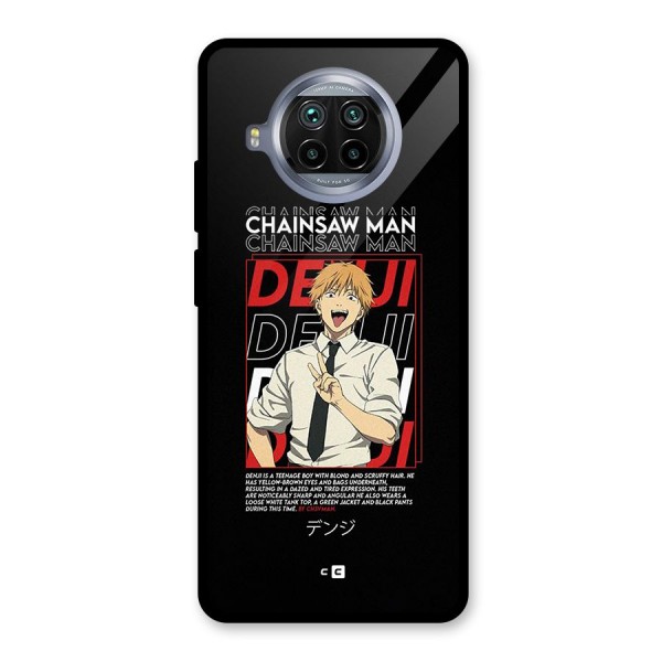 Denji Chainsaw Man Glass Back Case for Mi 10i