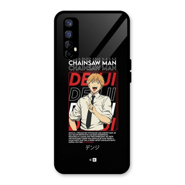 Denji Chainsaw Man Glass Back Case for Realme 7