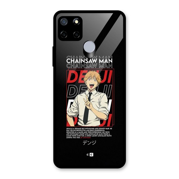 Denji Chainsaw Man Glass Back Case for Realme C12