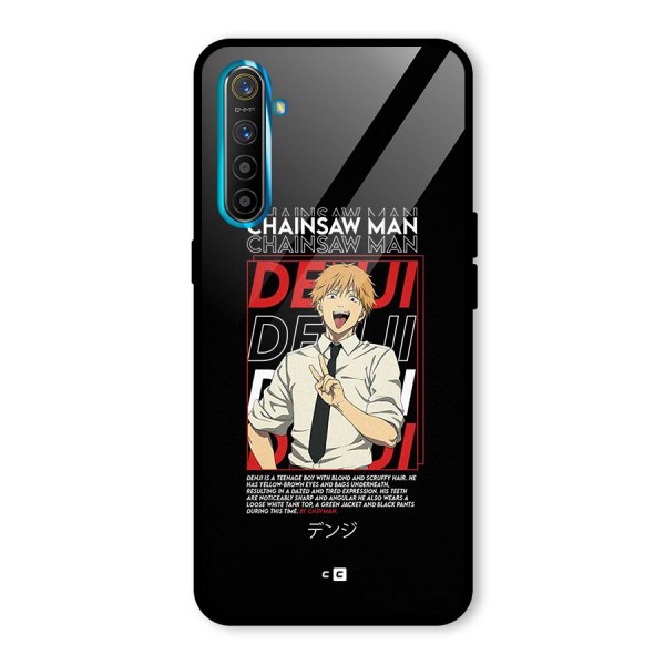 Denji Chainsaw Man Glass Back Case for Realme X2