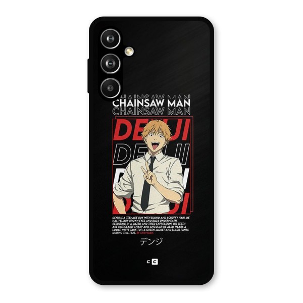 Denji Chainsaw Man Metal Back Case for Galaxy F54