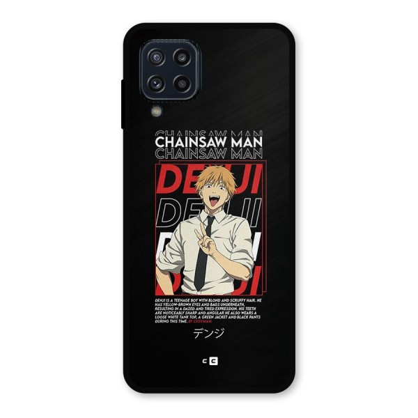 Denji Chainsaw Man Metal Back Case for Galaxy M32