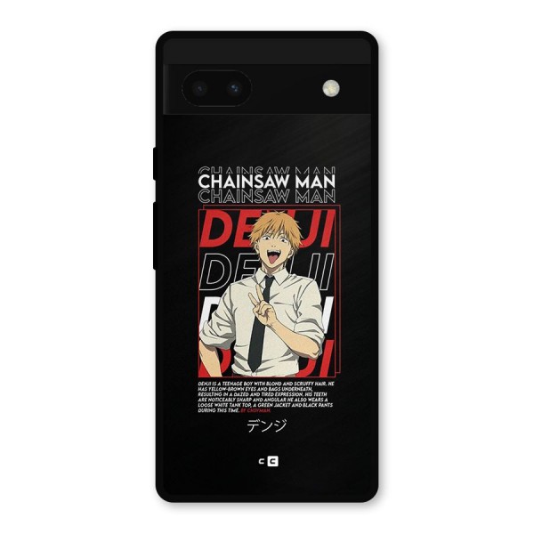 Denji Chainsaw Man Metal Back Case for Google Pixel 6a